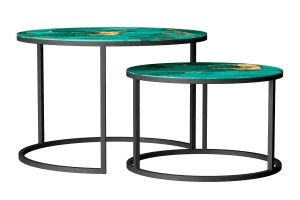 Набор журнальных столов лофт Duae