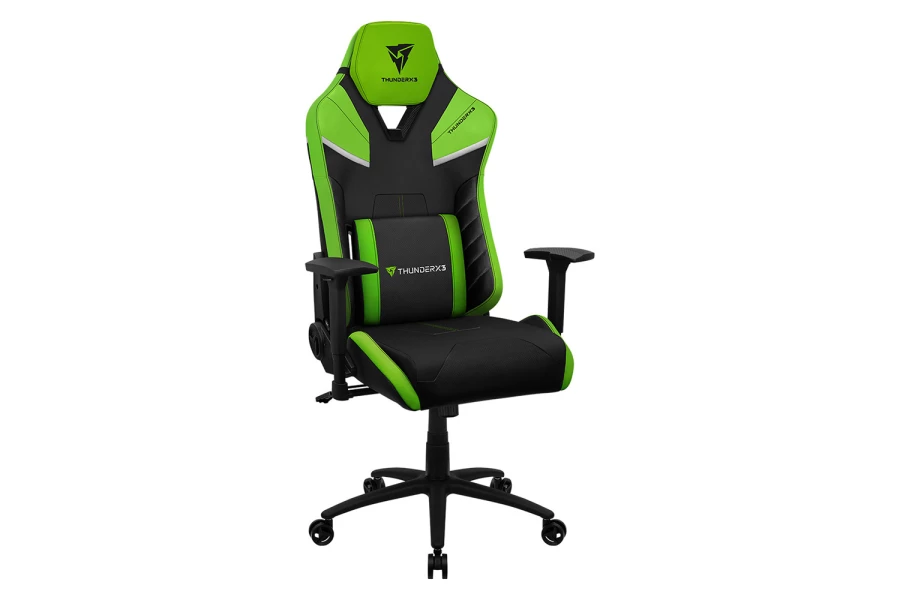 Кресло компьютерное игровое ThunderX3 TC5 Max Neon Green (изображение №2)