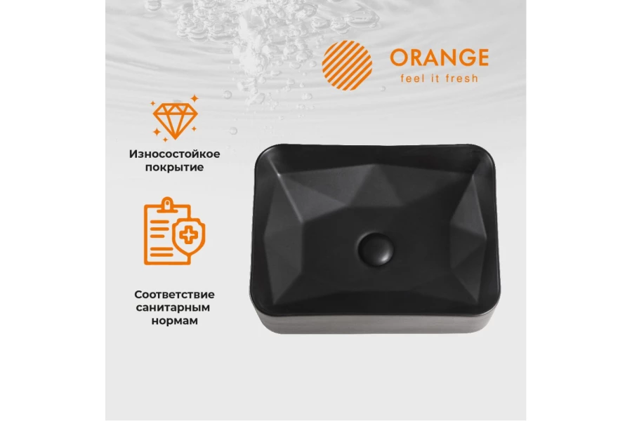 Раковина накладная ORANGE B02-460mb (изображение №3)