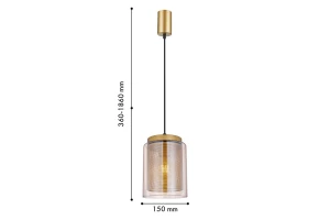 Второе фото. Светильник подвесной FAVOURITE Galler
