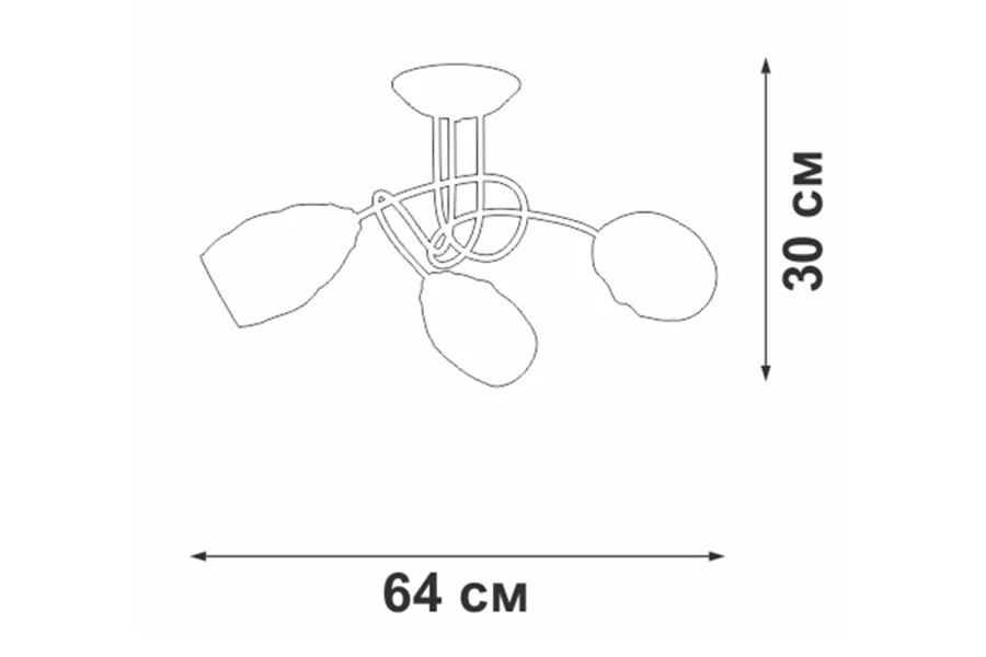 Люстра VITALUCE V4939-7/3PL (изображение №5)