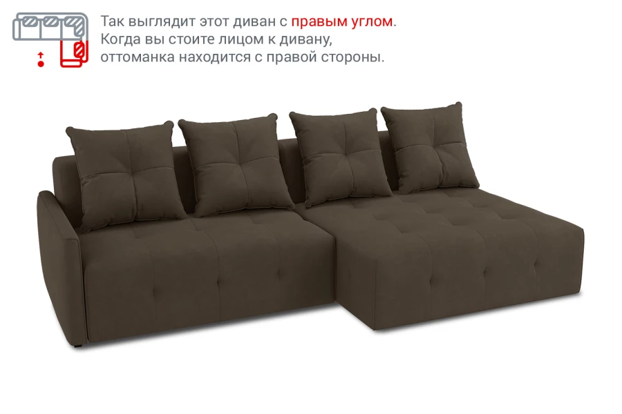 Угловой диван-кровать Bronks (изображение №10)