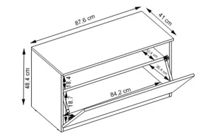 Второе фото. Тумба для обуви Modern