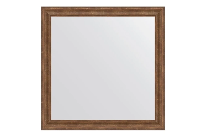 Зеркало в раме сухой тростник (изображение №6)