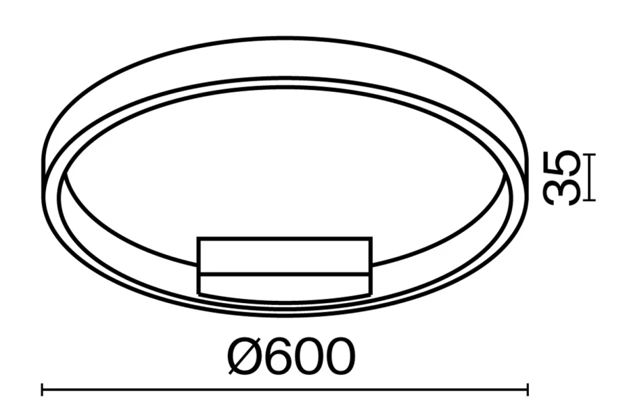 Светильник потолочный LED Modern Rim (изображение №5)