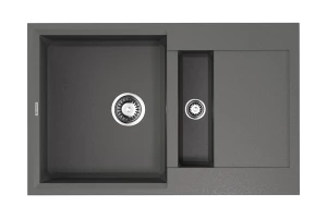 Мойка врезная с крылом OMOIKIRI Sakaime 78-2