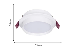 Второе фото. Светильник врезной FAVOURITE Vasto