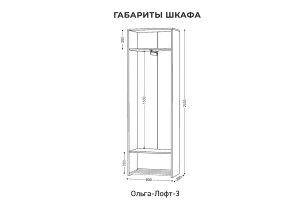 Второе фото. Шкаф Ольга Лофт
