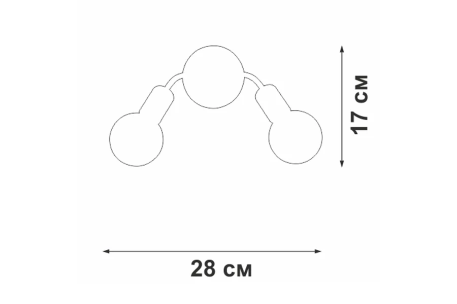 Светильник настенный VITALUCE V3927-0 (изображение №6)