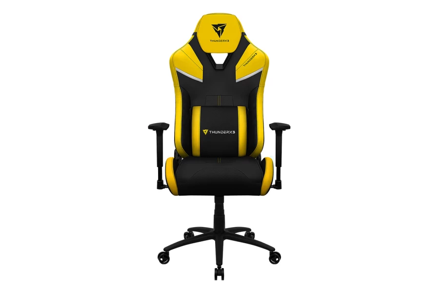 Кресло компьютерное игровое ThunderX3 TC5 Max Bumblebee Yellow (изображение №2)