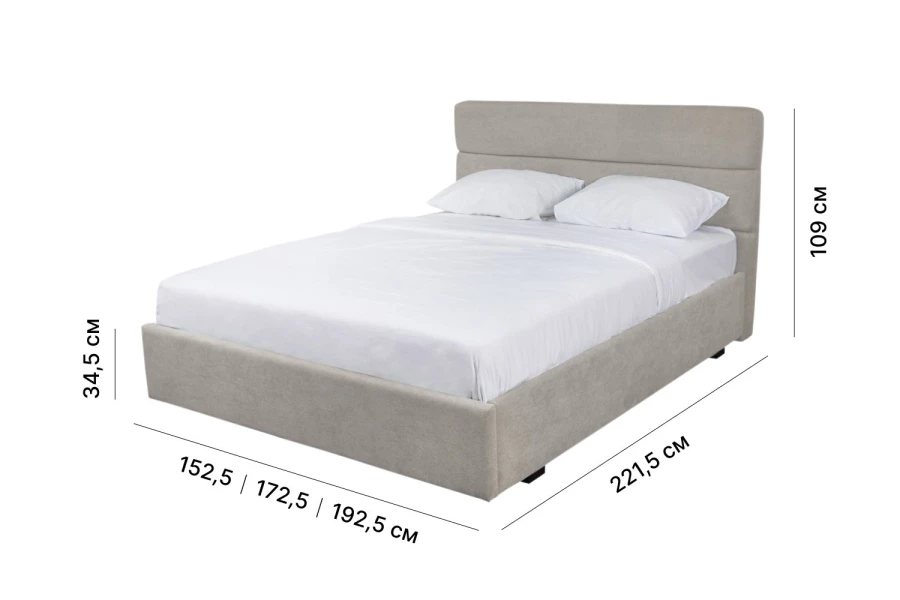 Кровать с подъёмным механизмом Милтон (изображение №4)