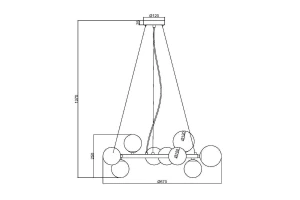 Второе фото. Светильник подвесной MAYTONI Modern Dallas