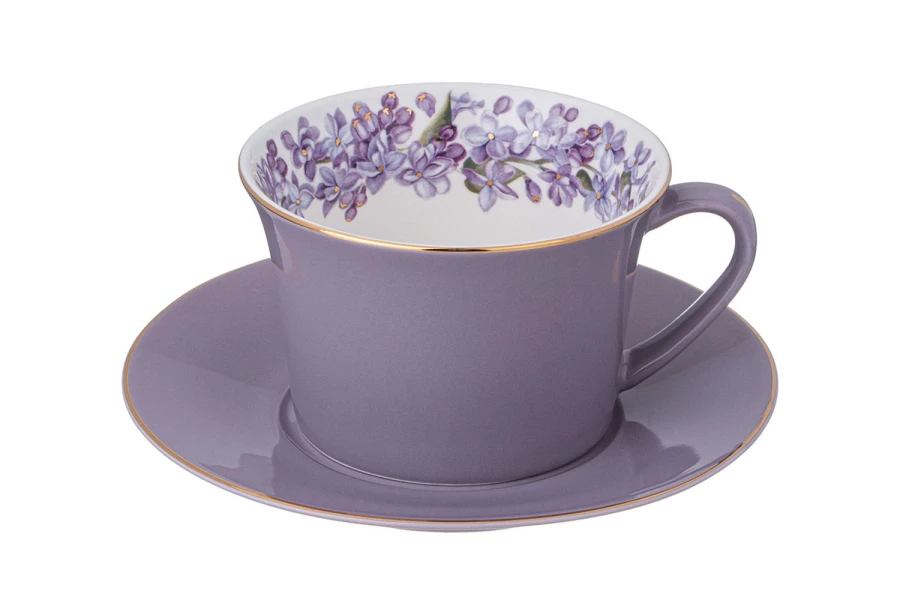 Чайная пара на 1 персону Lefard Lilac (изображение №1)