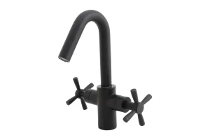 Смеситель для раковины ORANGE Mia M34-011 b чёрный