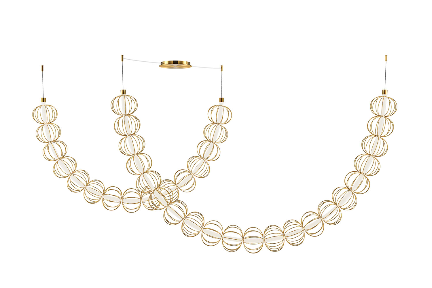 Светильник подвесной MAYTONI Modern Golden Cage
