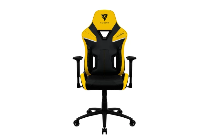 Кресло компьютерное игровое ThunderX3 TC5 Bumblebee Yellow (изображение №4)