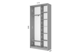 Шкаф-купе 2-дверный Loft 111