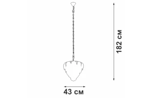 Второе фото. Люстра VITALUCE V5834-7/10