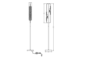 Второе фото. Торшер MAYTONI Marmo