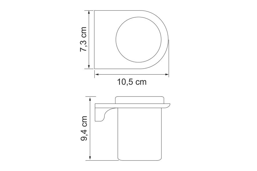 Подстаканник WasserKRAFT Kammel (изображение №2)
