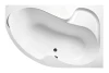 Ванна пристенная Marka One Aura 105x46 см (изображение №1)