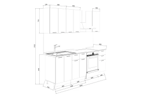 Второе фото. Кухонный гарнитур Бьянка