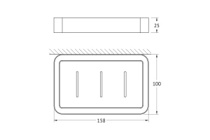 Второе фото. Мыльница-решётка Schwarz