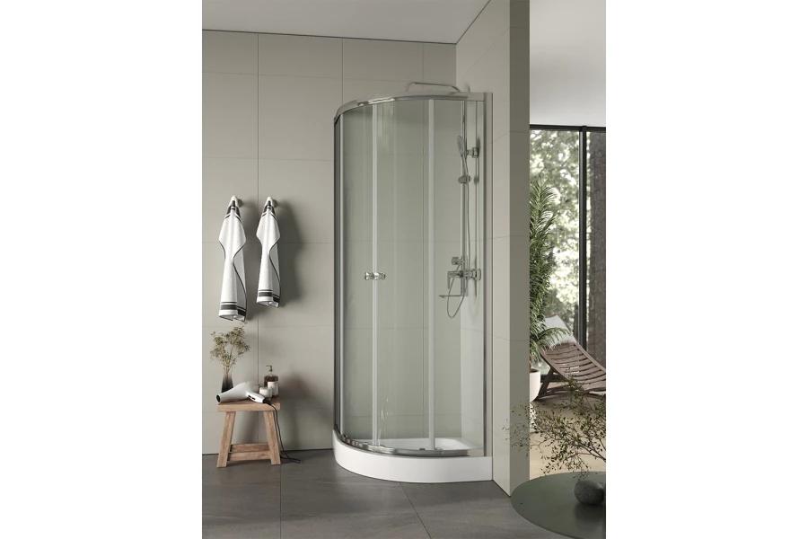 Душевой уголок с поддоном A01-080TCR (изображение №3)