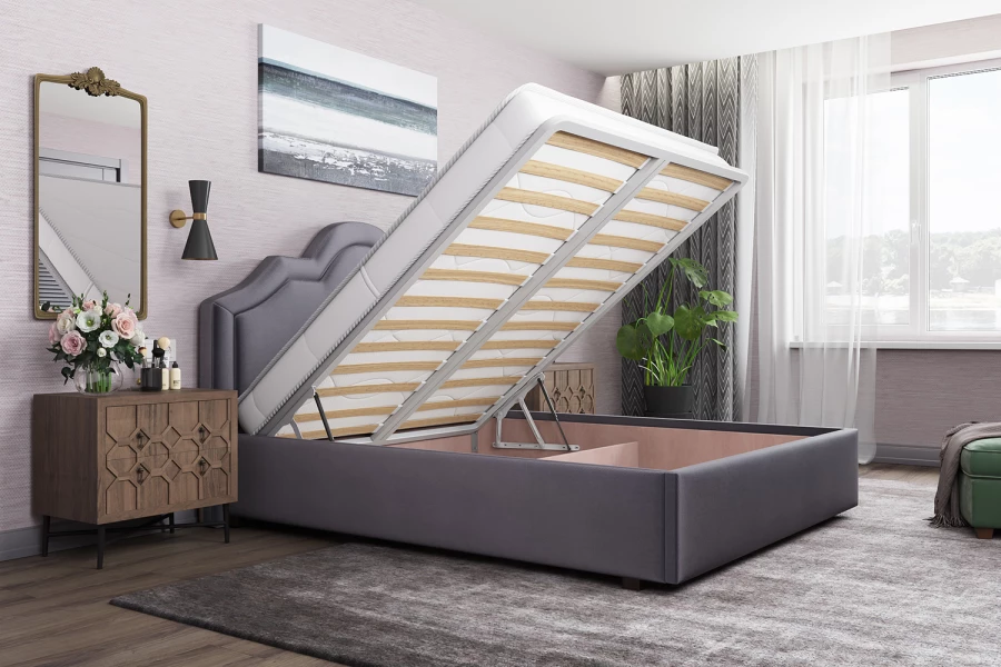 Кровать с подъёмным механизмом Ирис (изображение №3)