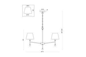 Второе фото. Светильник подвесной FREYA Classic