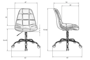 Второе фото. Кресло офисное DOBRIN Monty