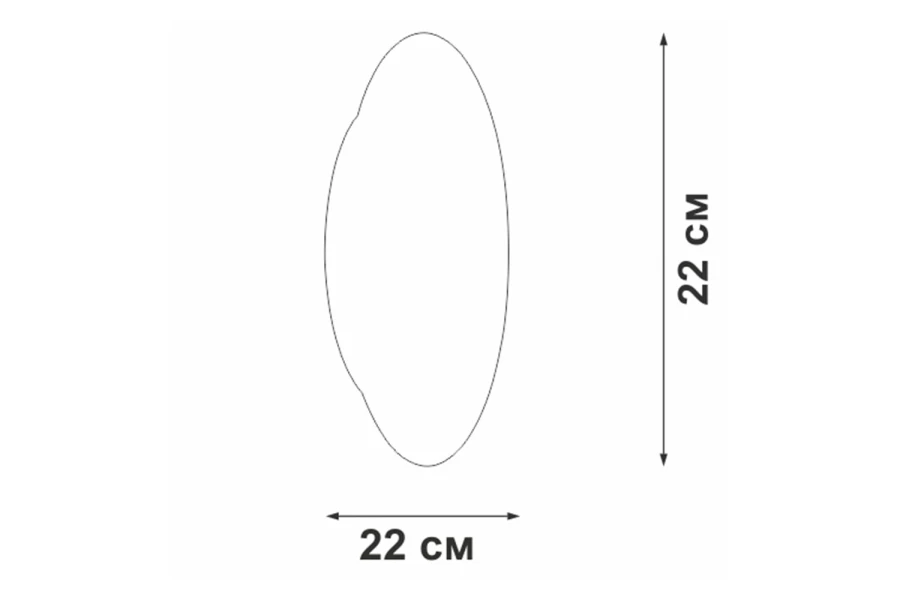 Светильник настенный LED VITALUCE V4674-1/1A (изображение №3)