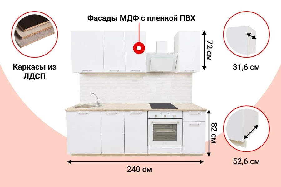 Кухонный гарнитур Сити (изображение №2)