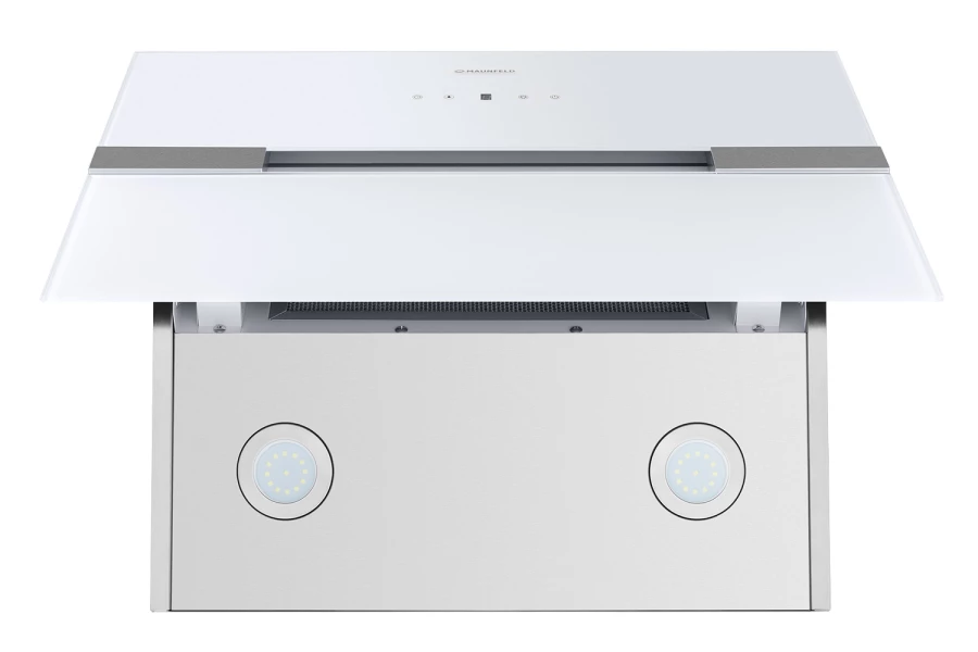 Вытяжка MAUNFELD Mersey 60 Inox Glass White (изображение №7)