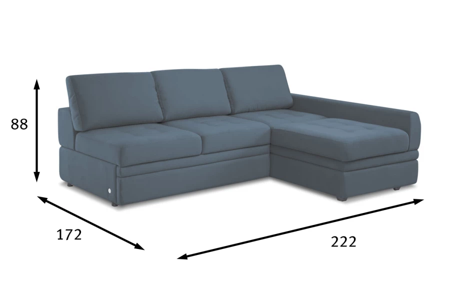 Угловой диван-кровать Бруно (изображение №7)