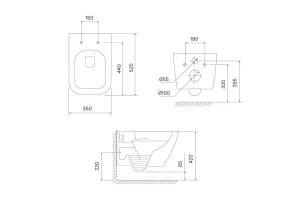 Второе фото. Унитаз подвесной Torr