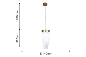 Второе фото. Люстра подвесная Bellinda