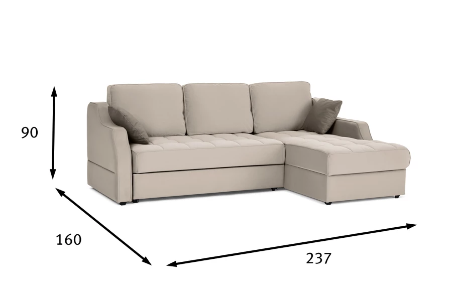 Угловой диван-кровать DREAMART Рольф (изображение №21)