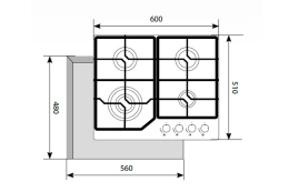 Газовая панель LEX GVG 640-1