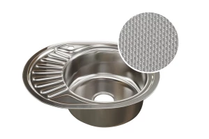 Мойка врезная с крылом MIXLINE 532303