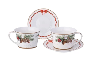 Набор чайных пар на 2 персоны Lefard Celebration