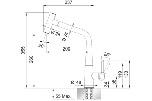 Второе фото. Смеситель FRANKE Icon