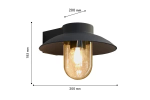 Второе фото. Светильник уличный Lock