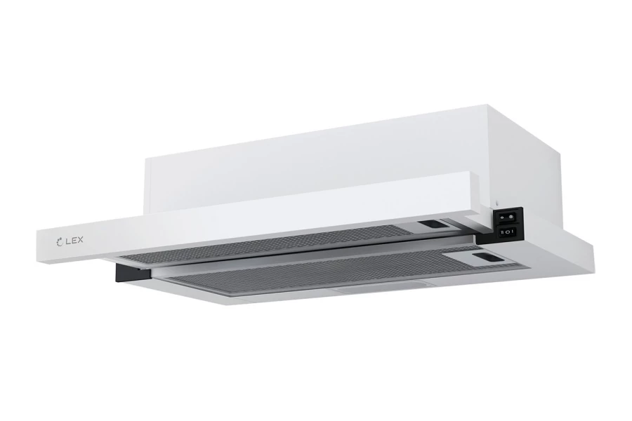 Вытяжка LEX HUBBLE 2M 600 WHITE (изображение №1)
