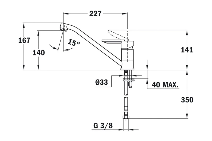 Смеситель для кухни Teka ML 81913621MK (изображение №2)