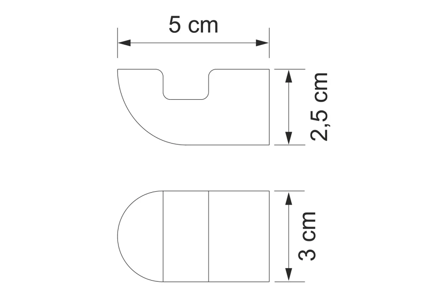 Крючок WasserKRAFT Kammel (изображение №2)