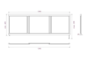 Второе фото. Экран под ванну ONIKA Одио