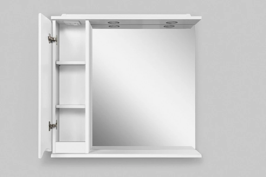 Зеркальный шкаф AM.PM Like левый с подсветкой (изображение №4)