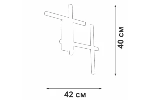 Второе фото. Светильник настенный V3043-1/4A