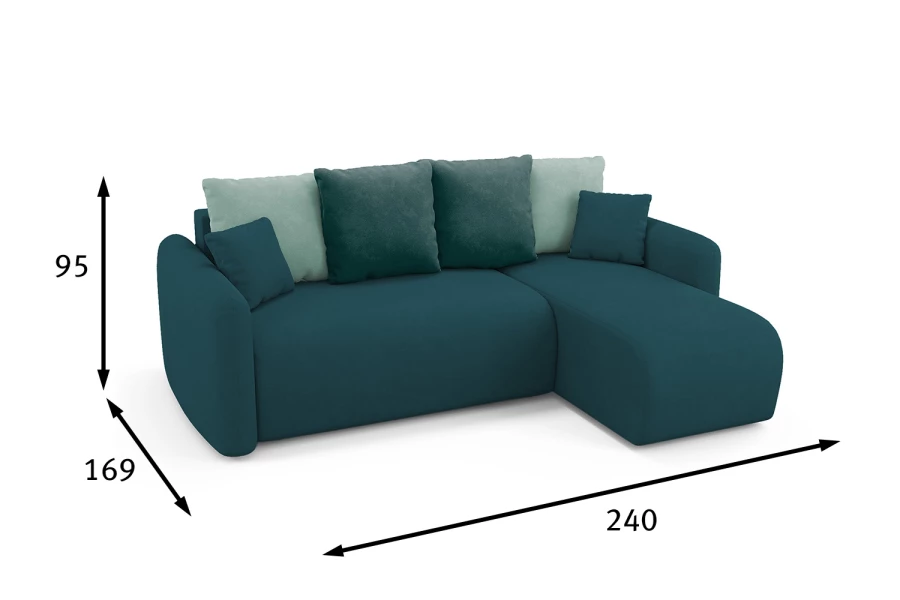 Угловой диван-кровать Arti (изображение №9)